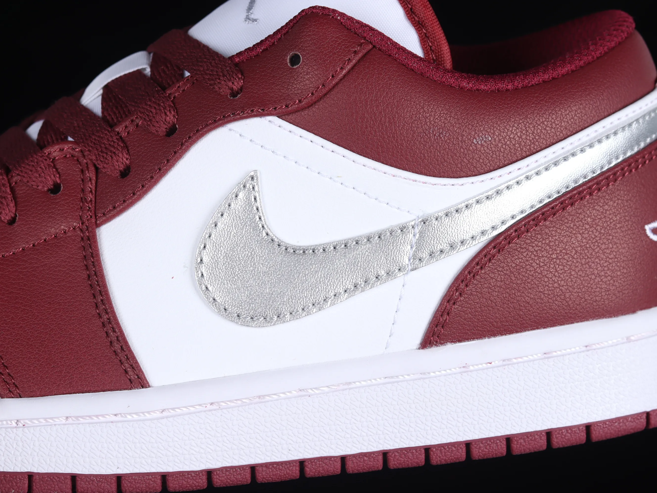 All categories Air Jordan Jordan series basketball shoes Air Jordan 1 Low Air Jordan 1 Low "Bordeaux" AJ1 Joe 1 Bordeaux Red low-top basketball shoes 553558-615